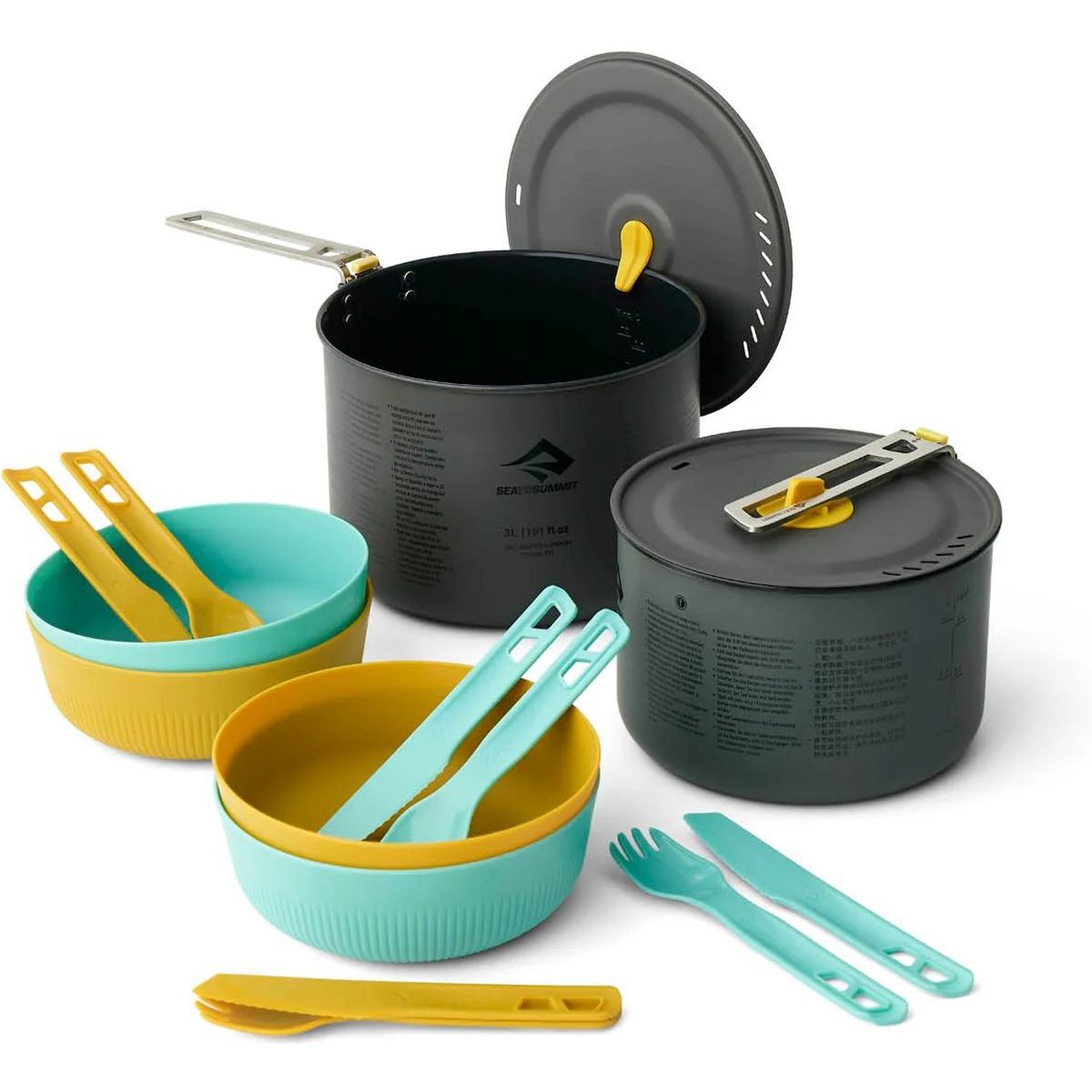 Sea to SummitFrontier UL 4P Two Pot Cook Set