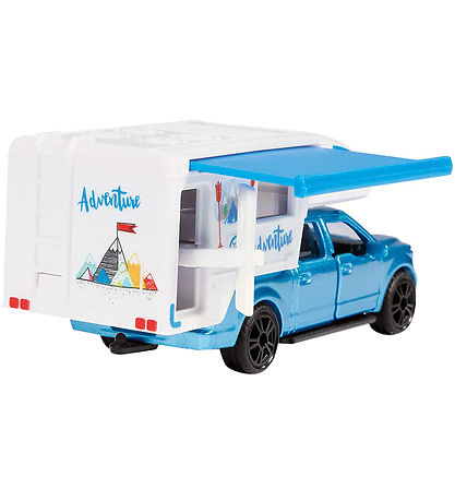 Siku Auto - Ford m. Pick-Up Camper