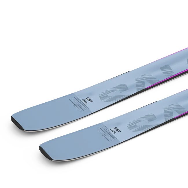 QST LUX 92  Freeride-Ski Damen AiryBlue/RhodamineRed/GoldenPoppy