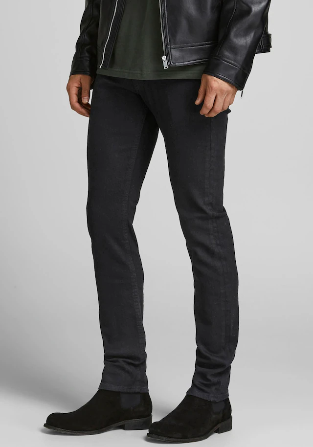 Jack & Jones Slim-fit-Jeans »JJIGLENN Jeans mit schmaler Beinform und Stretch für Komfort« Baumwollmischung, slim fit