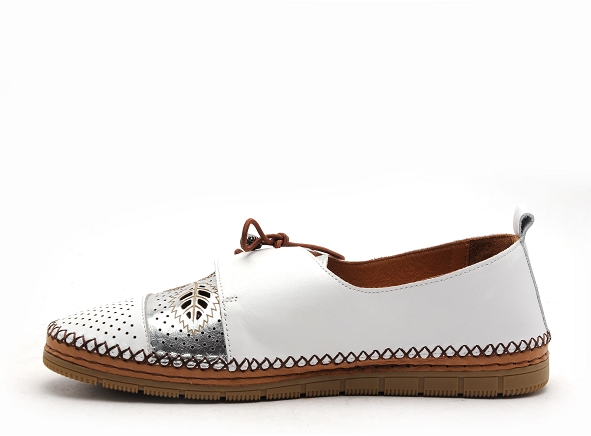 Coco abricot basses femme mirvaux blanc