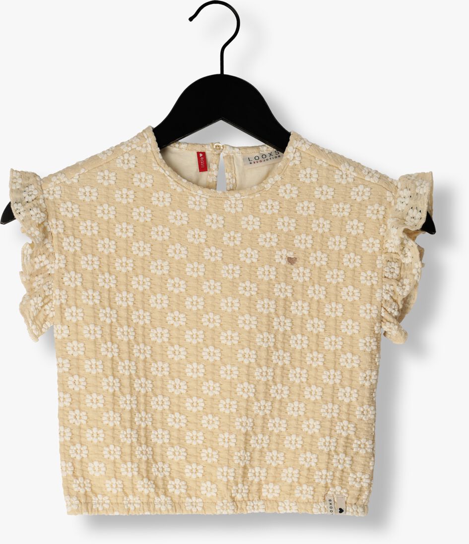 LOOXS Little beige looxs little top 2412-7143