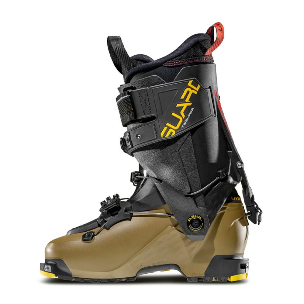 La Sportiva VANGUARD - Chaussures ski Homme turtle/yellow