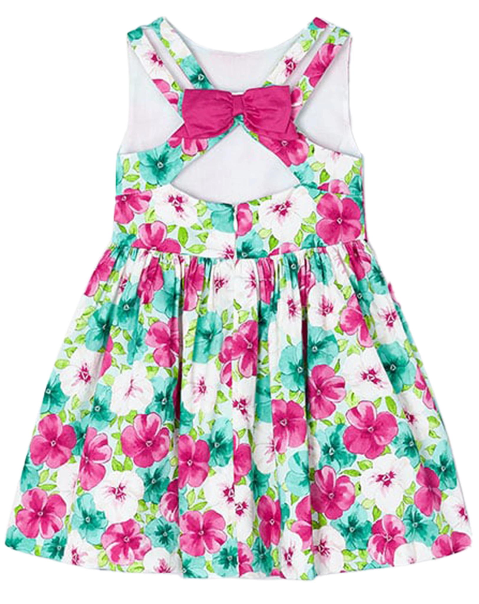Kleid SOFIA SATIN in fuchsia