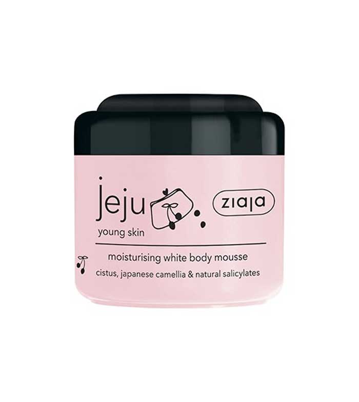 Ziaja - Mousse Corporal Hidratante Branca Jeju Young Skin