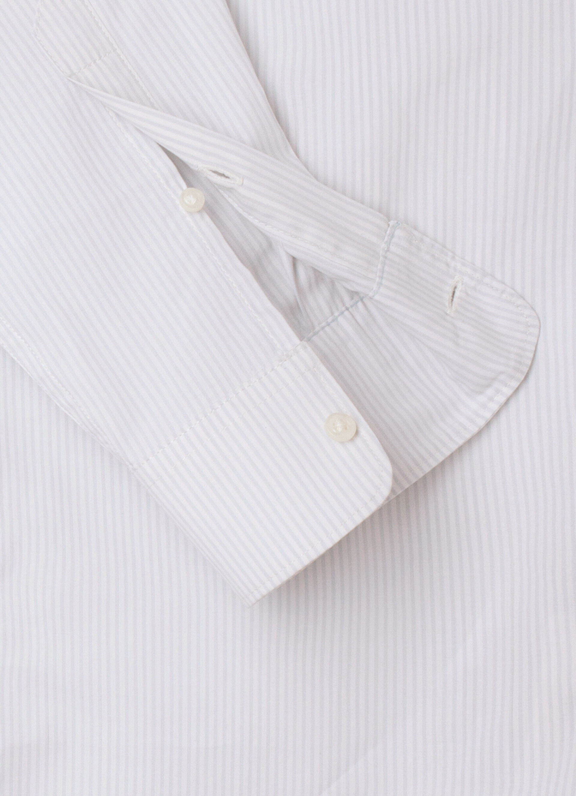 Camisa Lawrence Fit Slim Popeline - azul claro