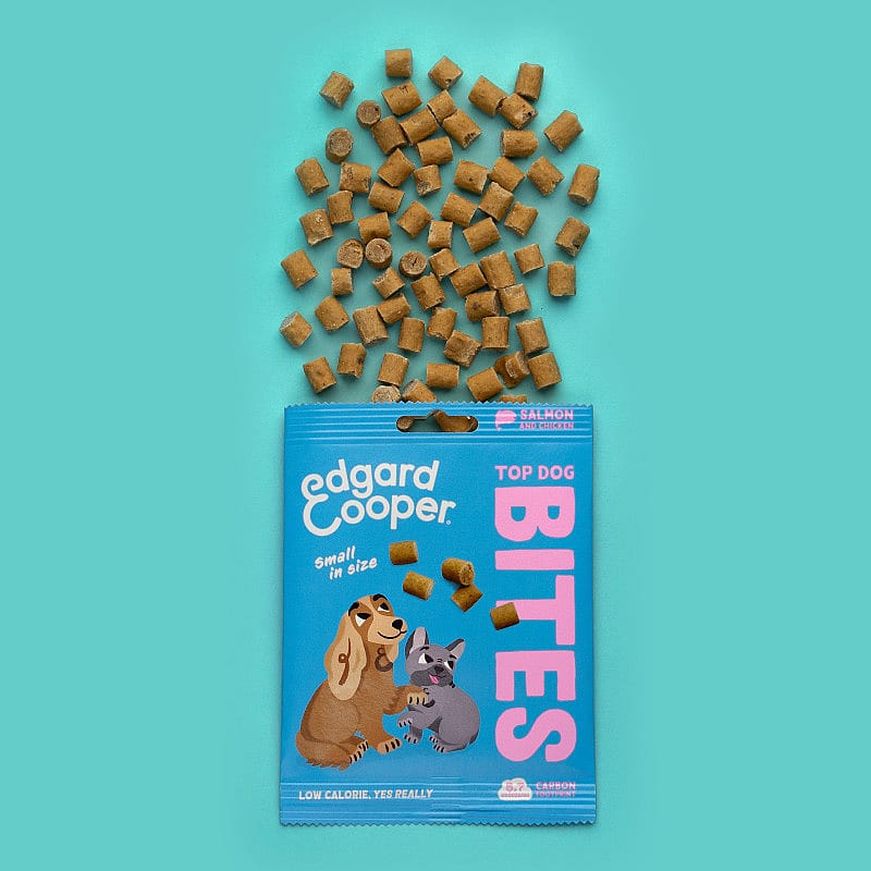 Edgard & Cooper Top Dog Bites Zalm & Kip | Small - 50 gram | 13530