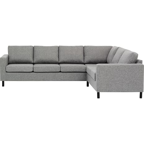 Oslo højrevendt hjørnesofa - lysegrå
