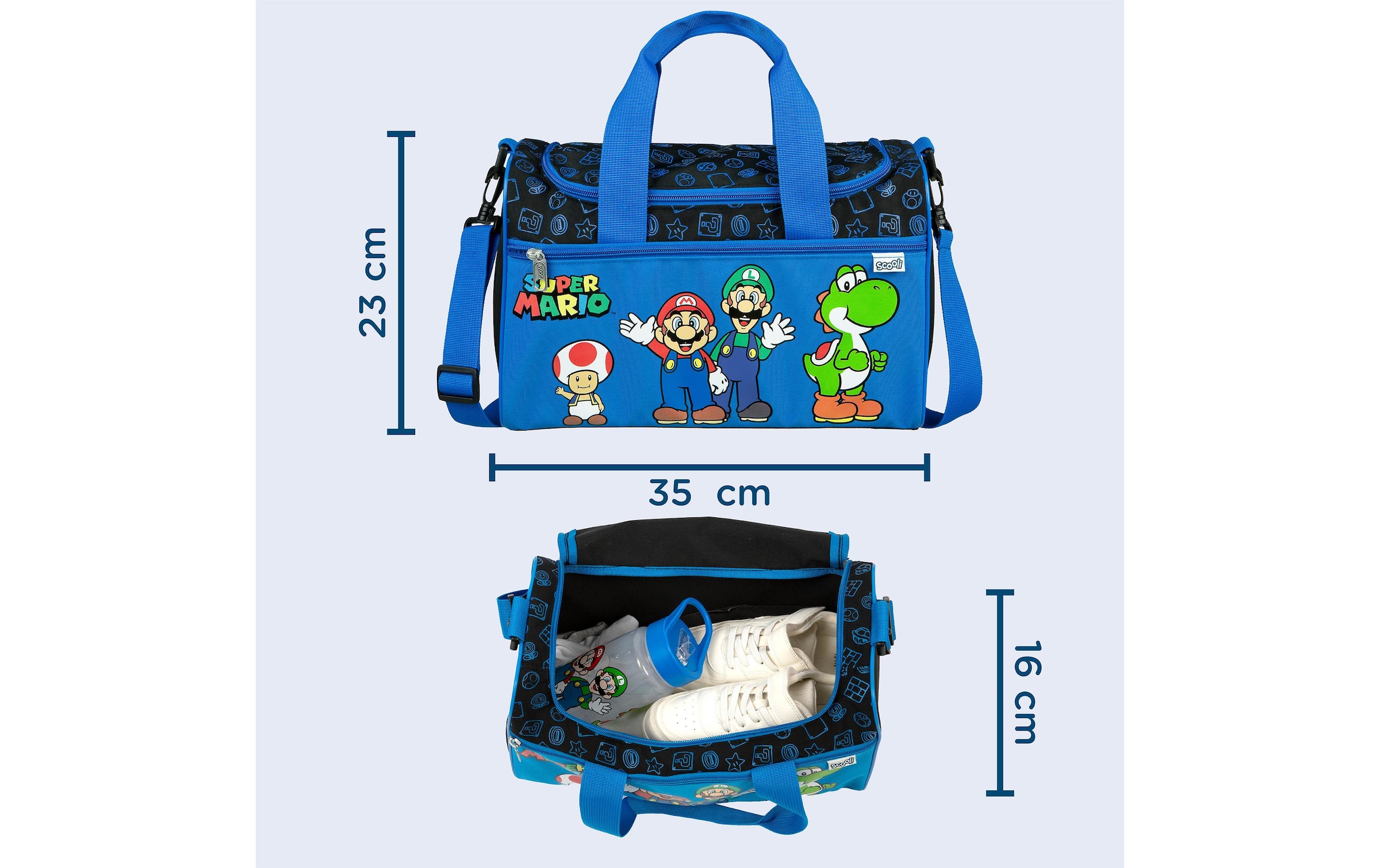 Scooli Sporttasche »Super Mario 8 l«