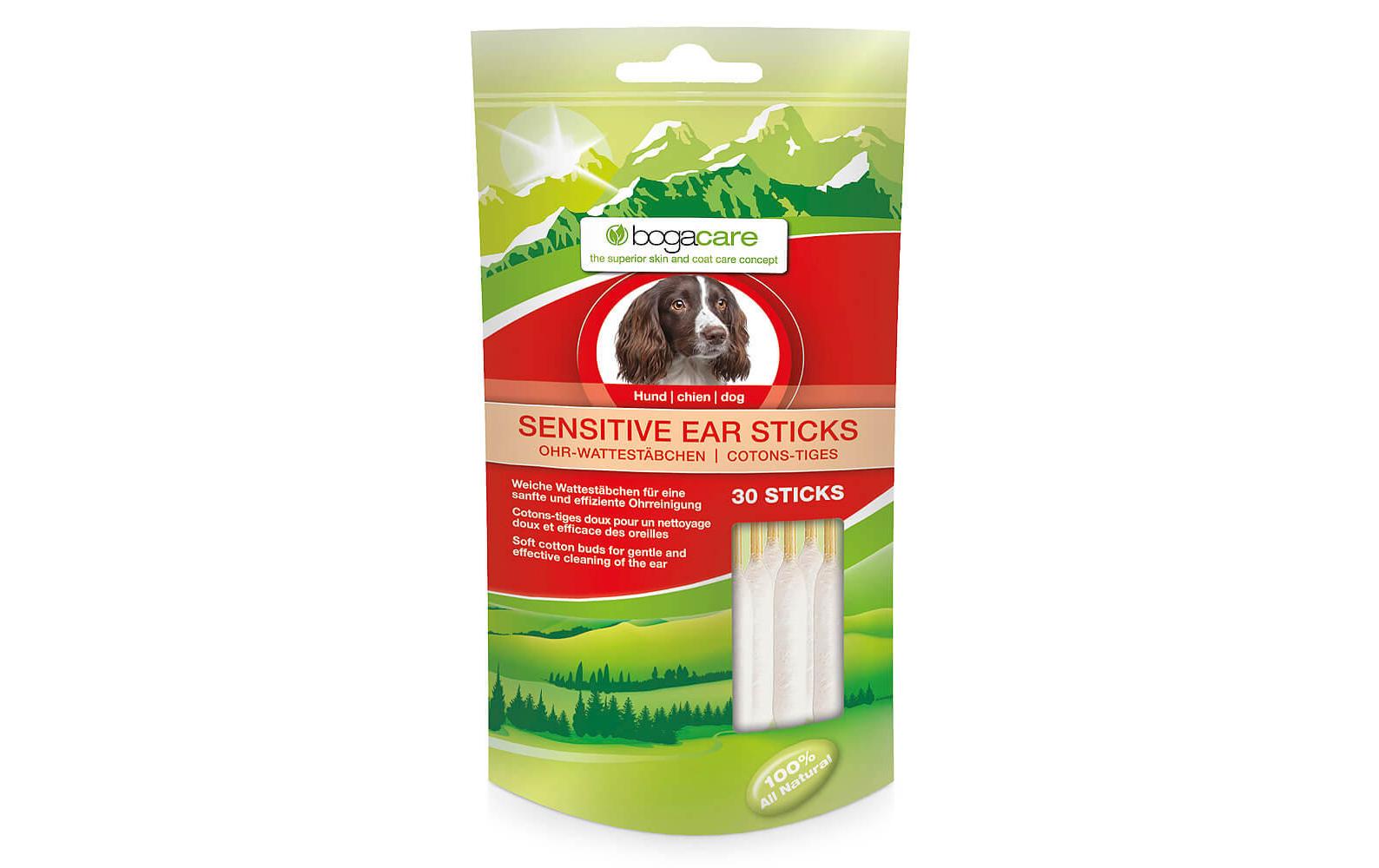 Ohrenreiniger Sensitive Ear 30 Stk.Ohrenpflege für den Hund