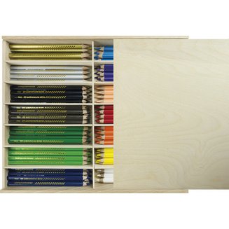 Crayon de couleur TRI WINNER, boîte de 114