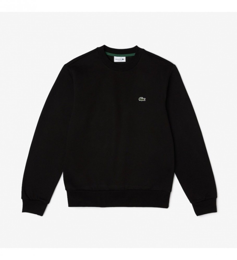 Moletom Lacoste preto com logo