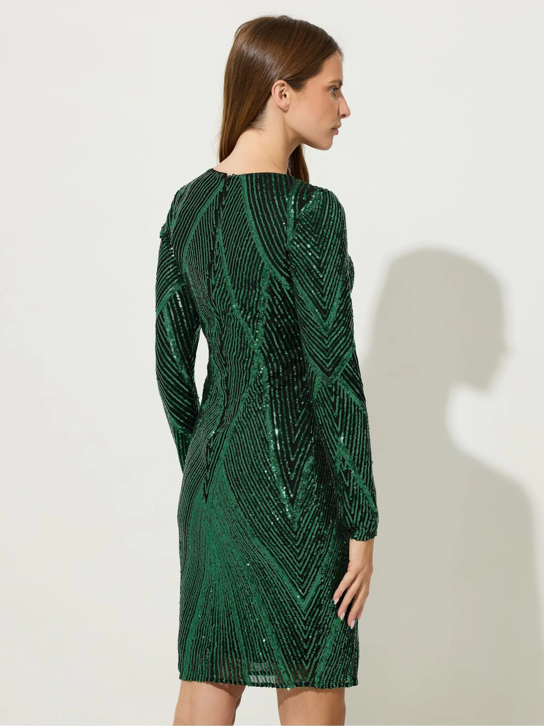 Star by Julien MacDonald Sequin Deco Dress