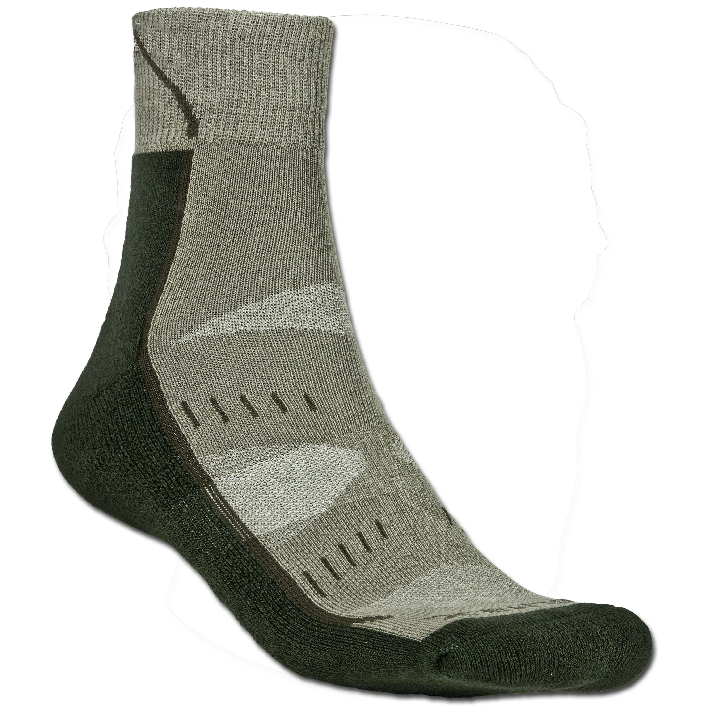 Fox Outdoor -  Fox Outdoor Trekkingsocken Arber oliv