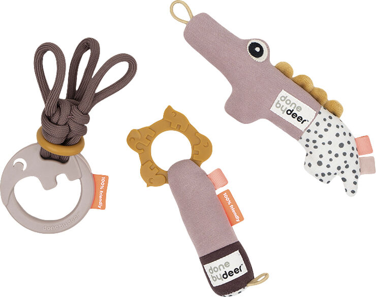Done by Deer Tiny Toys gavesæt Deer friends Pudder Pudder