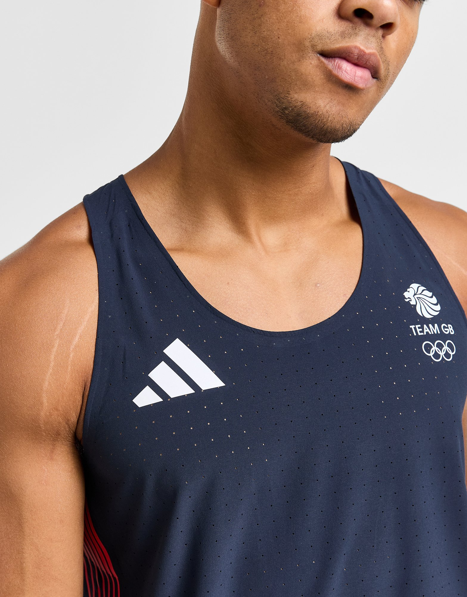 adidas Débardeur de running Équipe de Grande-Bretagne Adizero