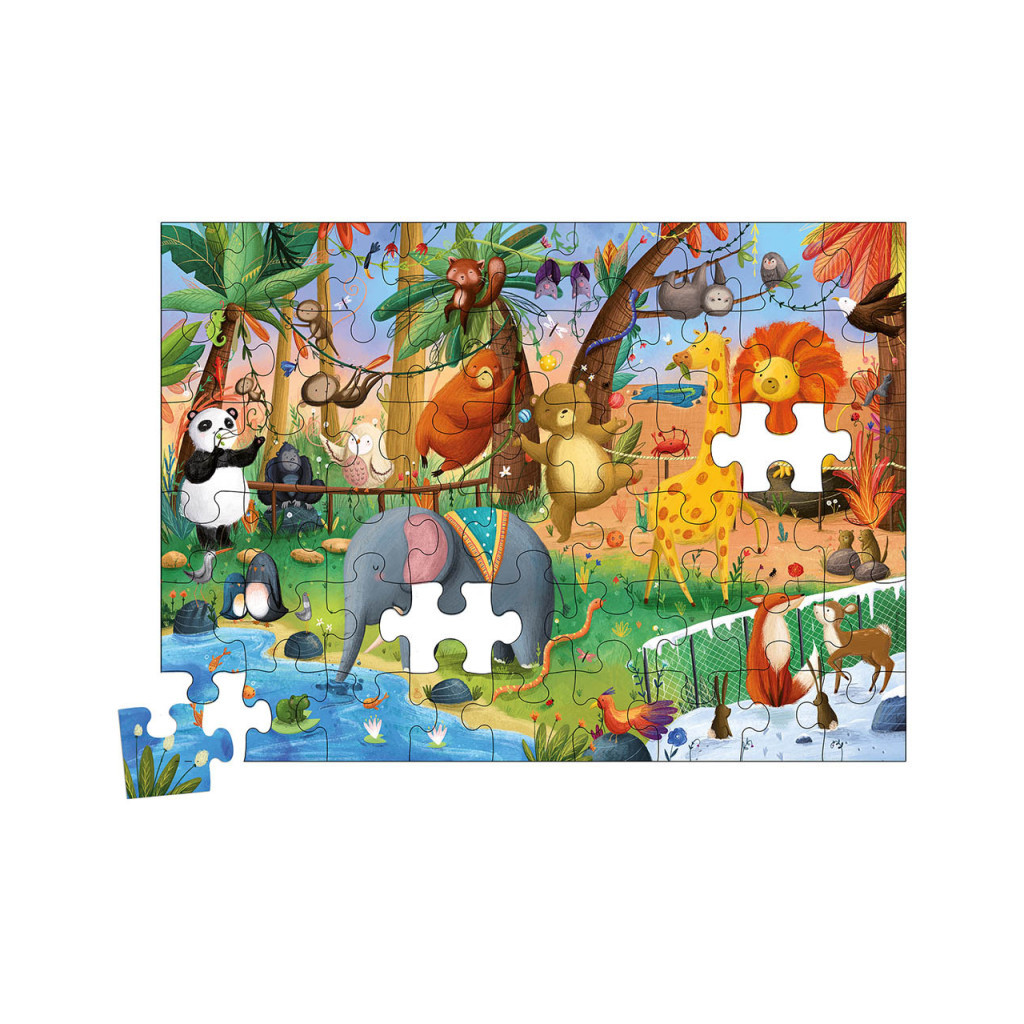 Mes Boites De Puzzle - Zoo Magique - 54 pièces