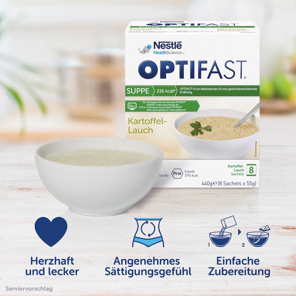 OPTIFAST® home Suppen Kartoffel-Lauch