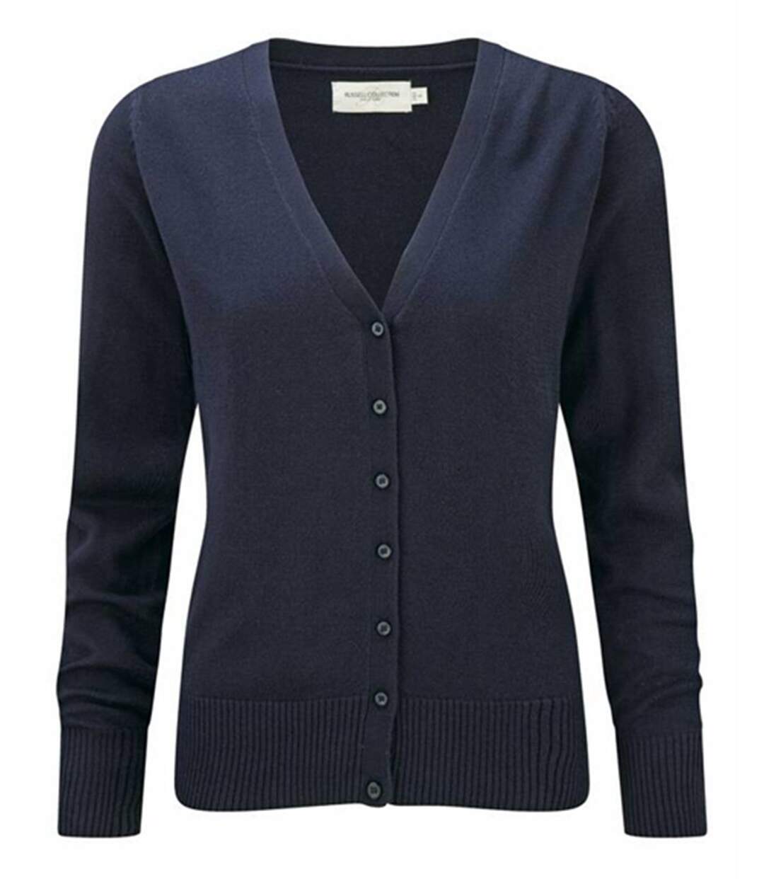 Gilet boutonné cardigan - Femme - JZ715 - bleu marine