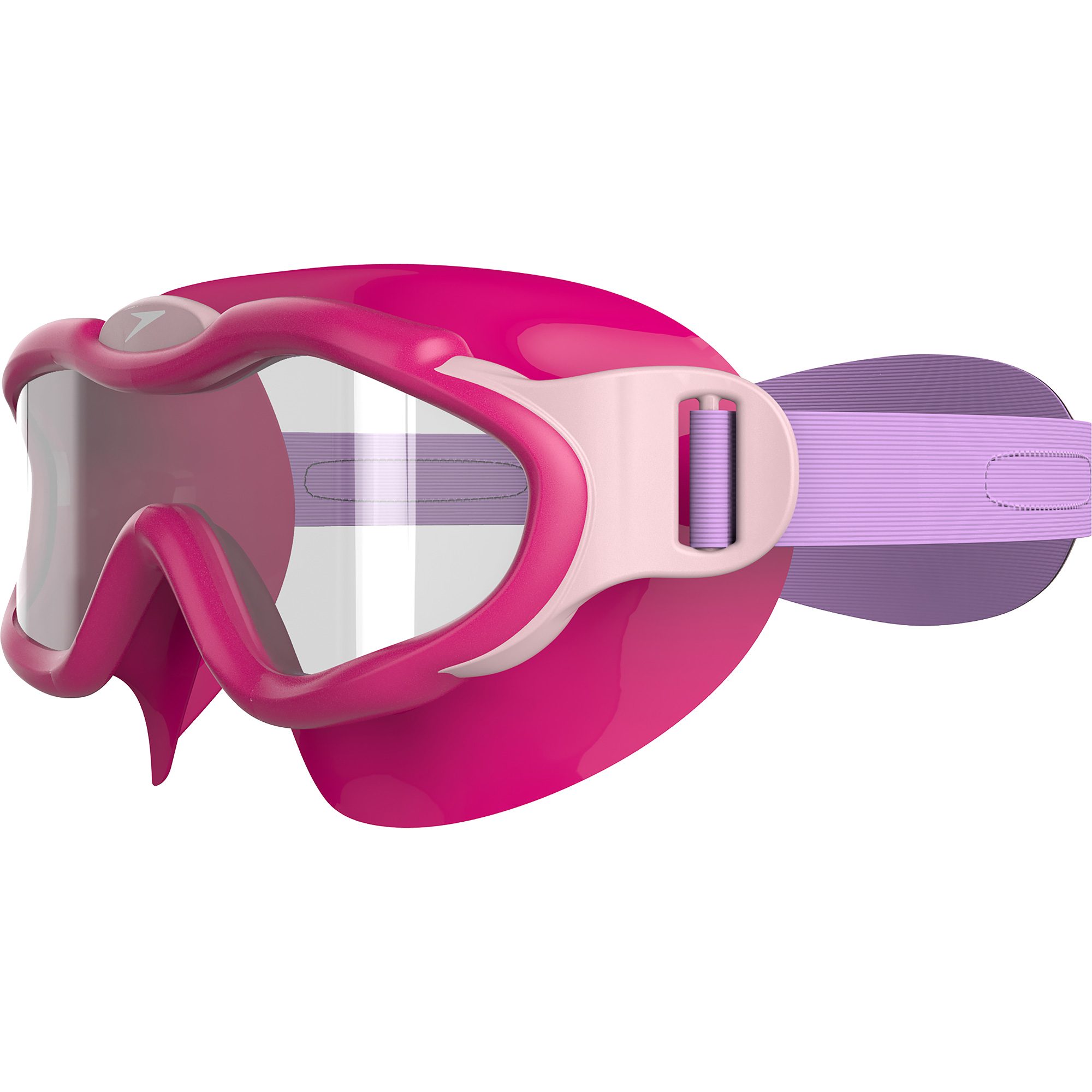 Speedo Biofuse Mask Infant Schwimmbrille Kinder pink