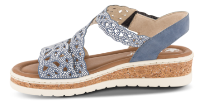 Rieker Sandal Blå V4150-14