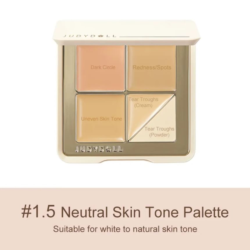 Judydoll - 5 Shades Concealer Palette - 3 kleuren