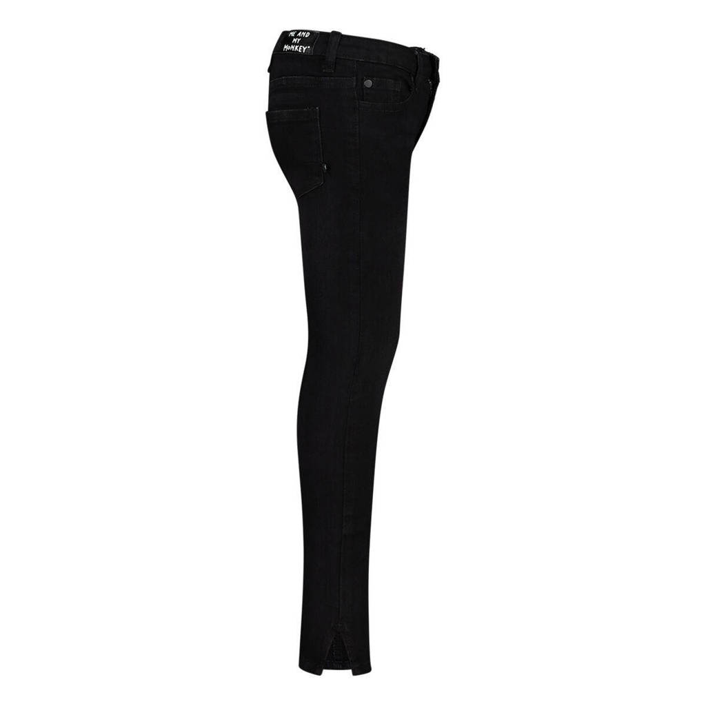 Me & My Monkey skinny jeans zwart