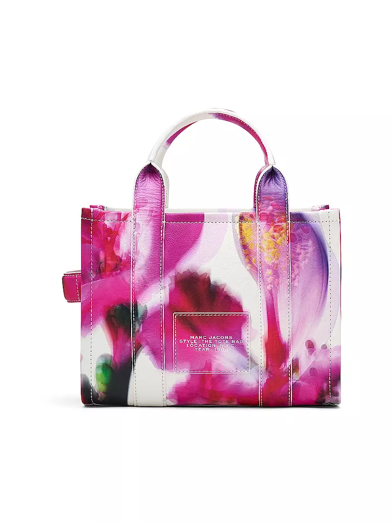 MARC JACOBS Ledertasche - Tote Bag THE SMALL TOTE weiss
