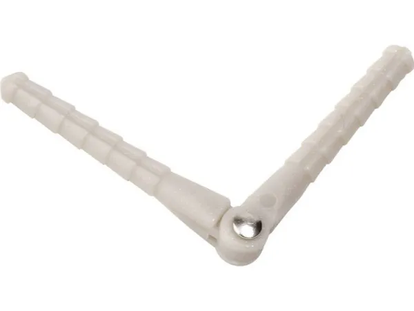Reely Sømhængsel Rund Plastic (Ø x L) 2.5 mm x 48 mm 5 stk