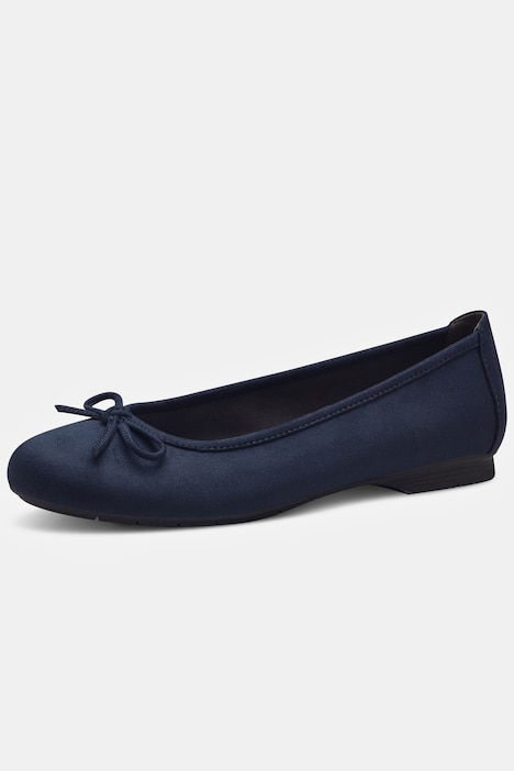 Jana Softline Ballerinas, Zierschleife, Weite H, recycelt