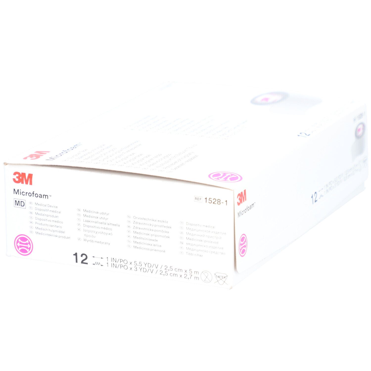 3M Microfoam Medizinisches Spezialpflaster 1,5 m x 2,5 cm