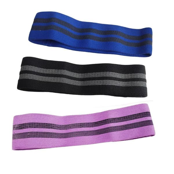 3-pack Booty band kit, treningsbånd, motstandsbånd, rehab