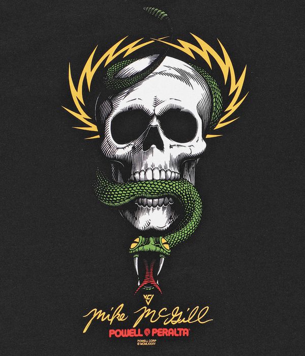 Powell-Peralta McGill Skull & Snake T-Shirt (black)