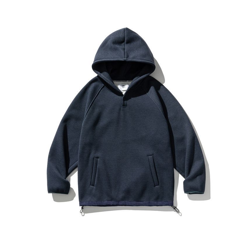 Dandyluxe - Hoodie met trekkoord en effen kleur