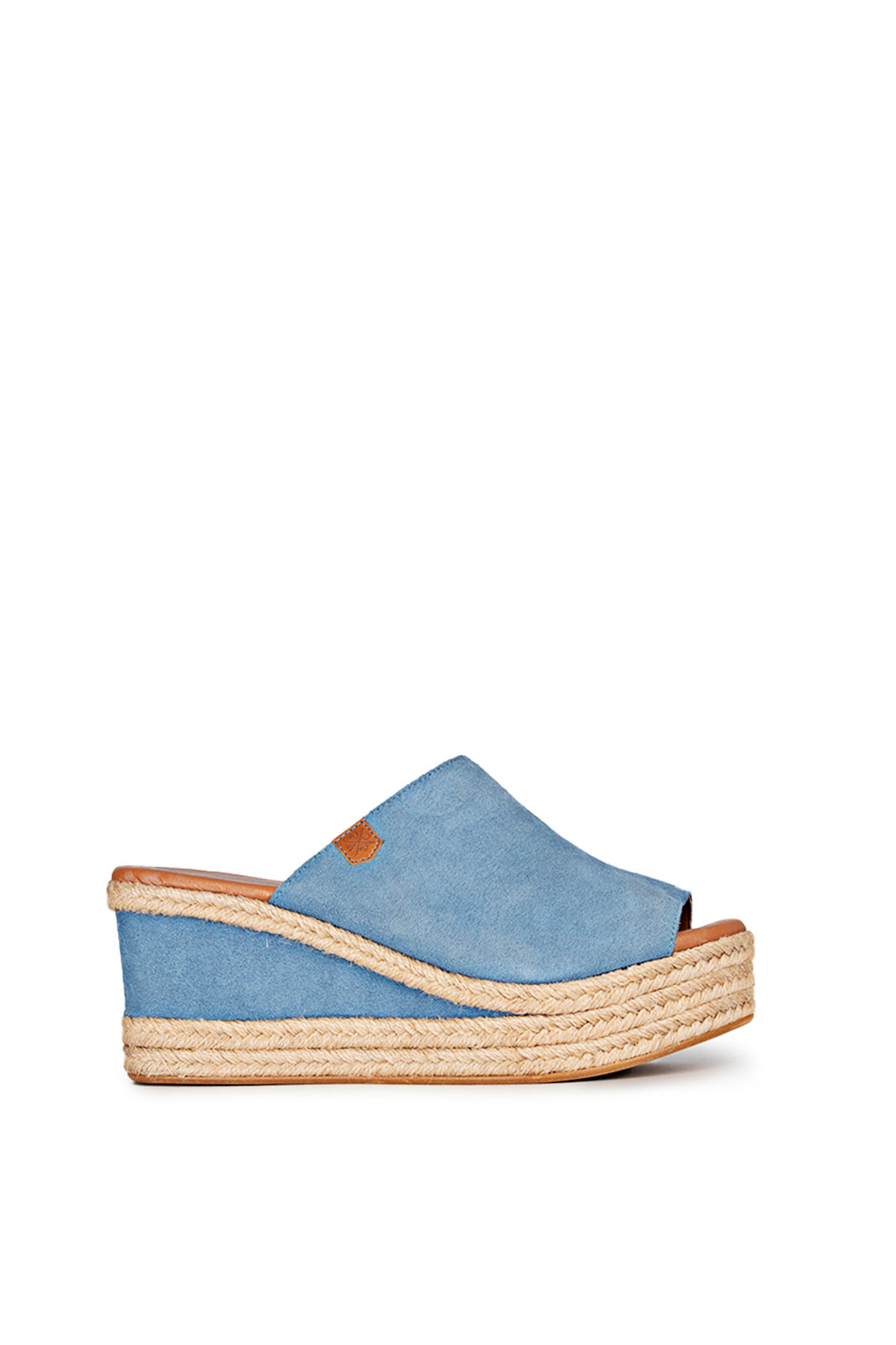 Cunhas de arenito azul com serragem - azul