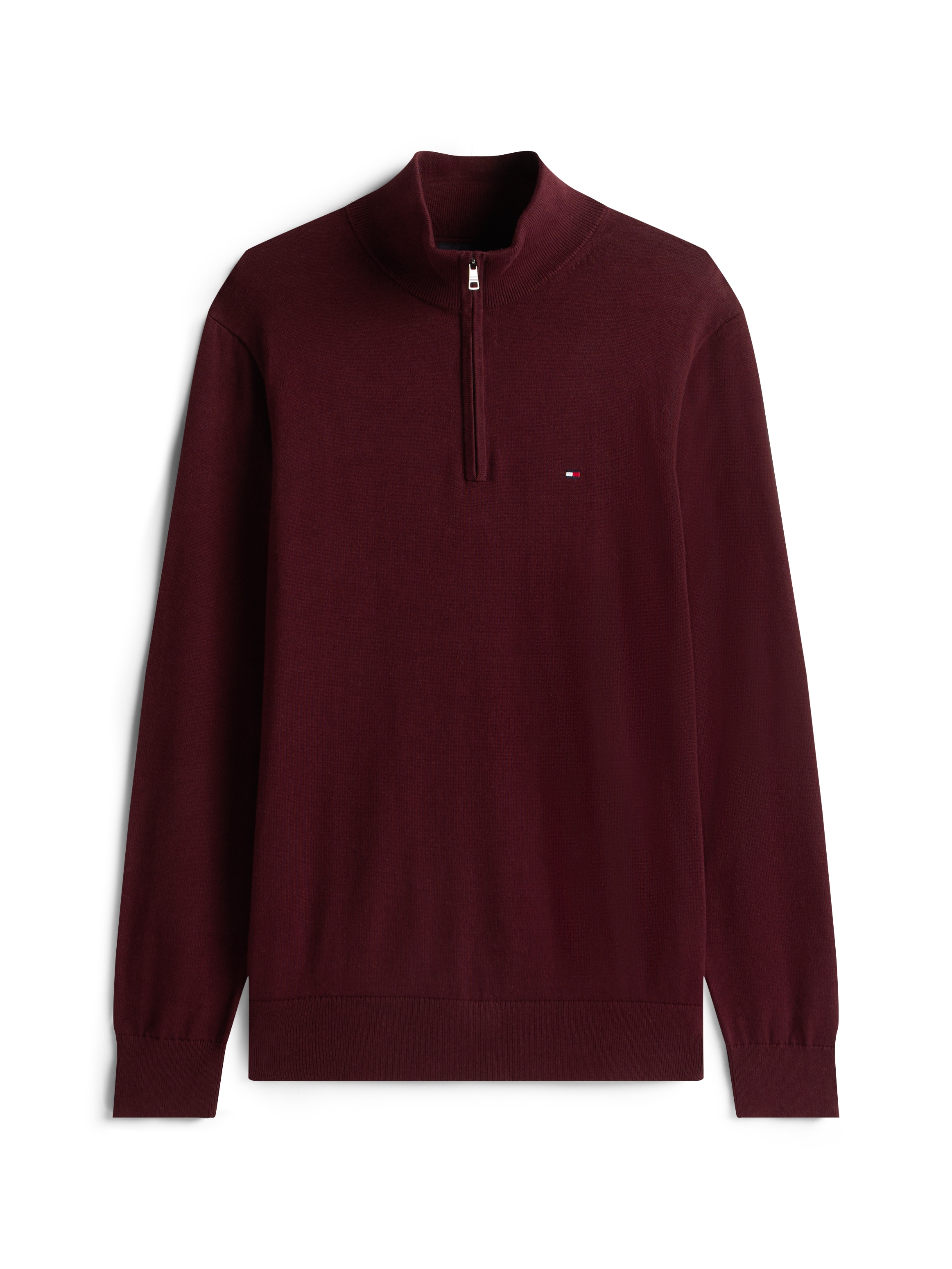 Tommy Hilfiger Troyer »ESSENTIAL COTTON ZIP MOCK«