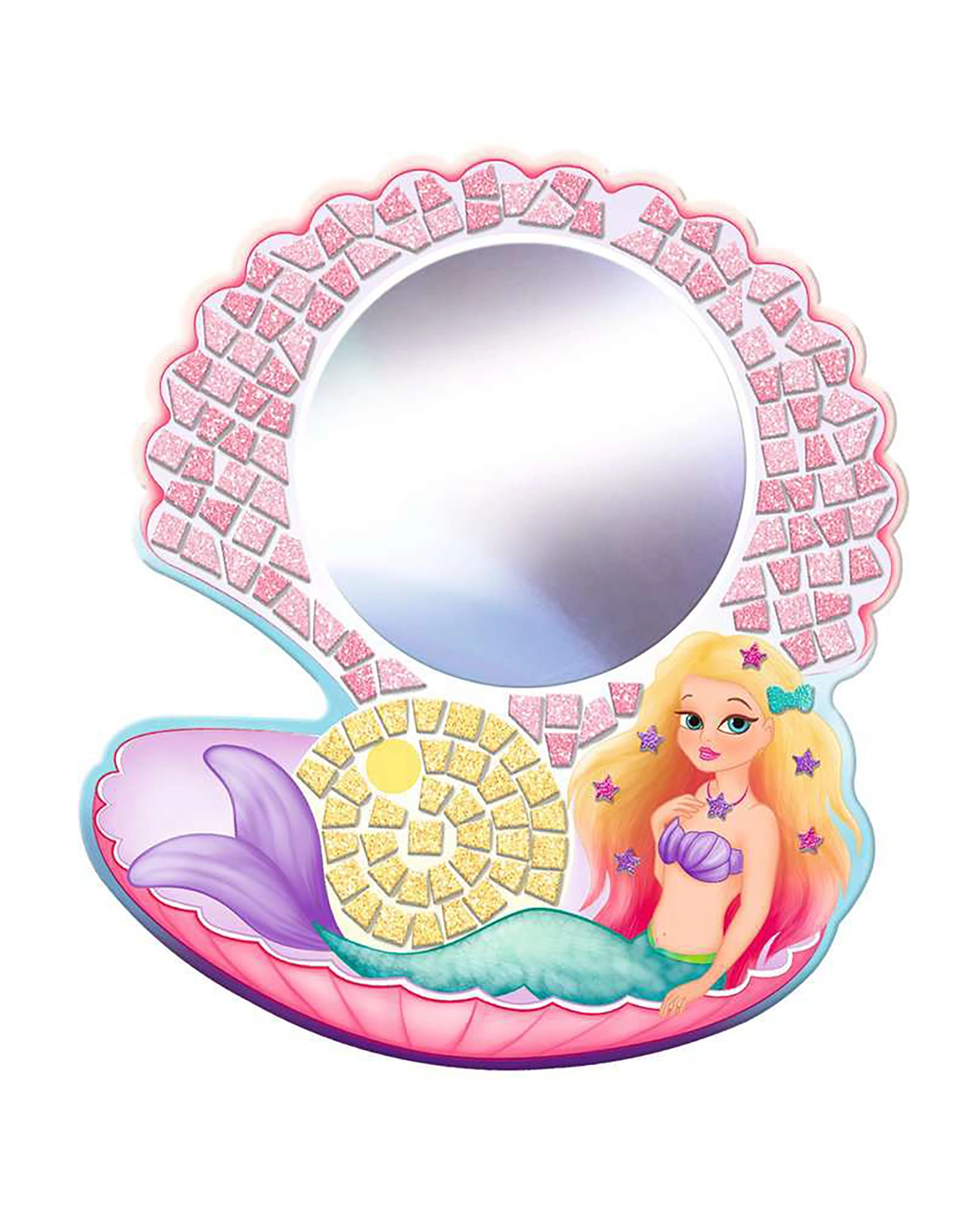 Bastel-Set BE CREATIVE!  MOSAIC MERMAID in bunt