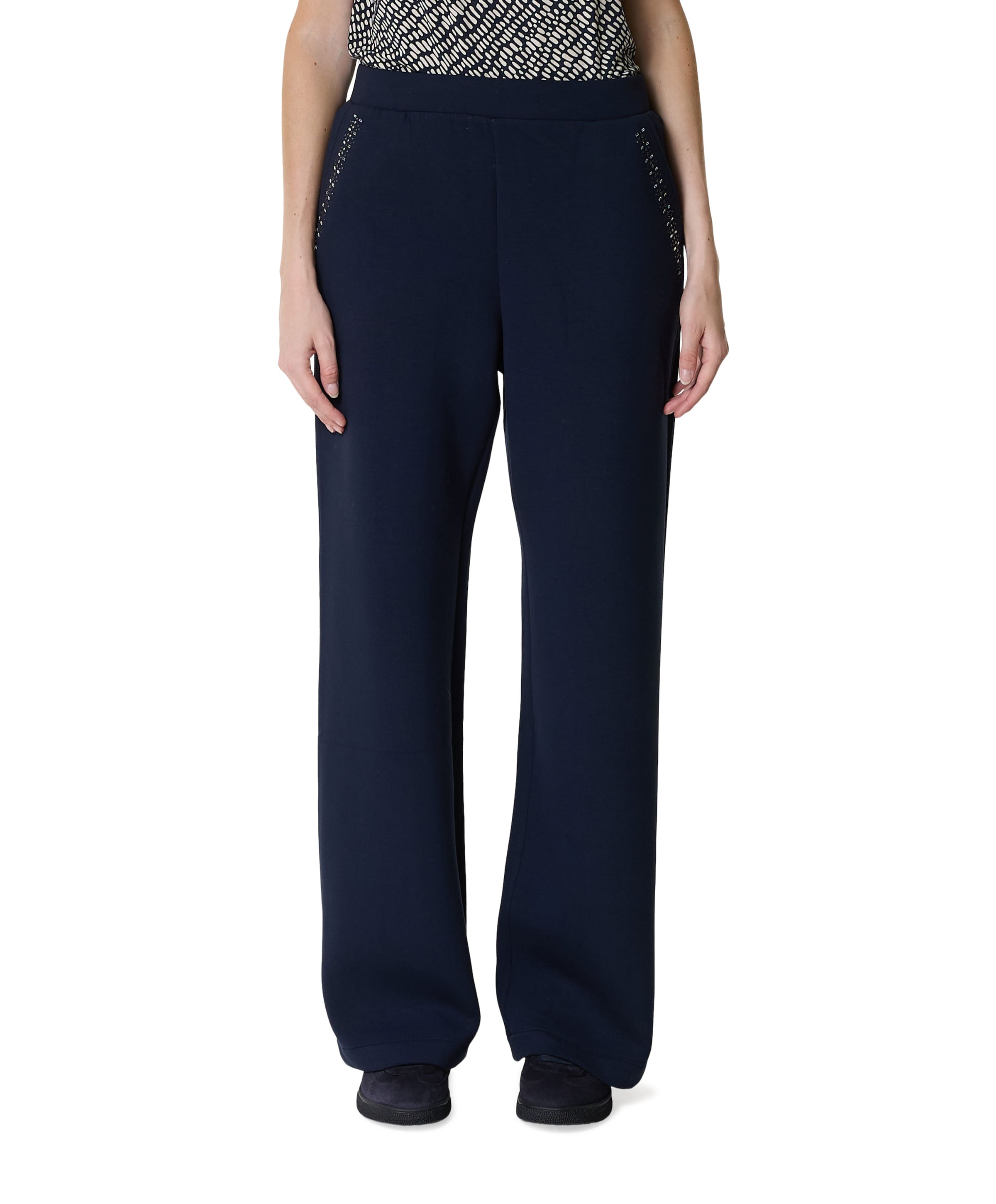 Betty Barclay - So Cosy dames broek blauw