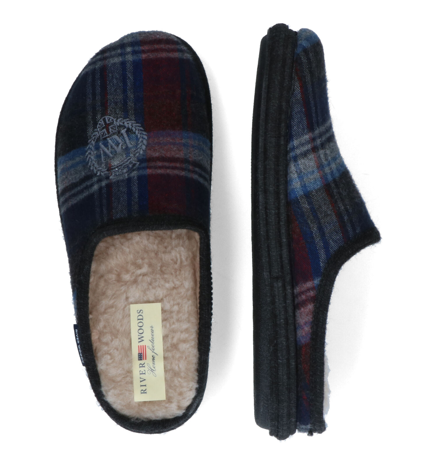 Pantoffels grijs
