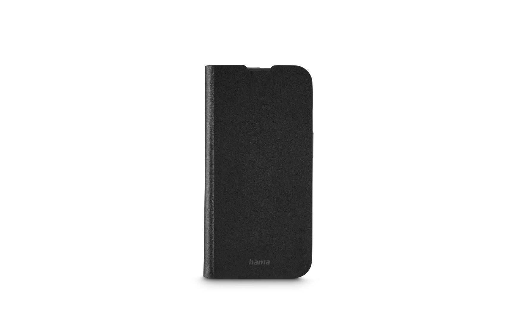 Book Cover Eco Premium Schwarz für iPhone 16 ProHama Eco Premium Handy-Schutzhülle 16 cm (6.3