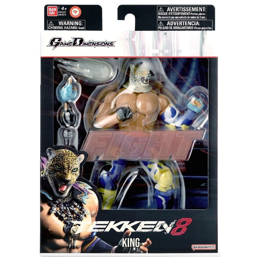 Spielabmessungen Tekken 17cm King Figur
