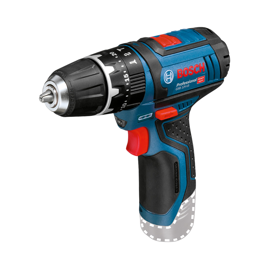 Bosch GSB 12V-15 Schlagbohrs(C) solo CLC (0 601 9B6 901)