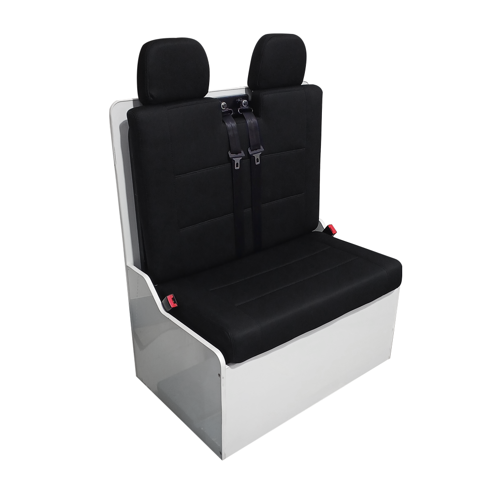 K'Foam OKB Frame Komfort Seat met Isofix - Basic Black