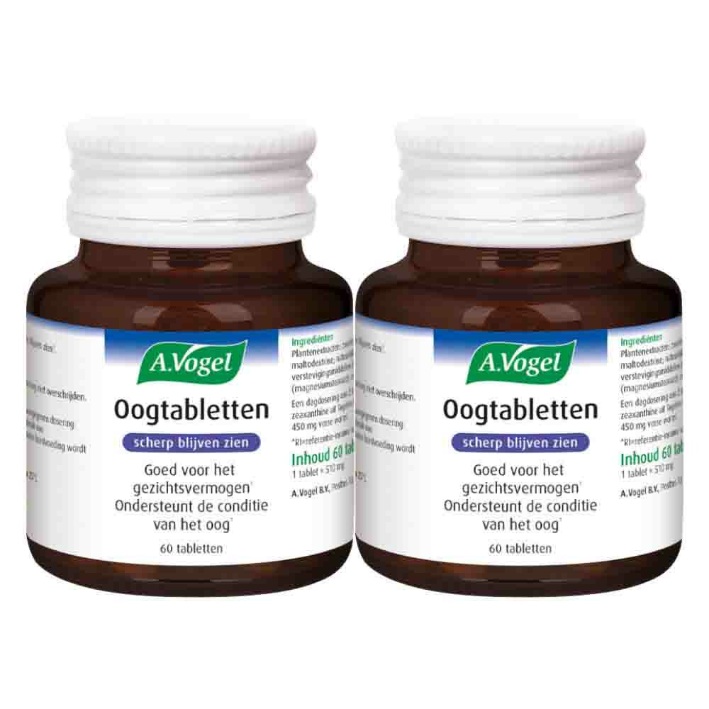 2x A.Vogel Oogtabletten 60 tabletten