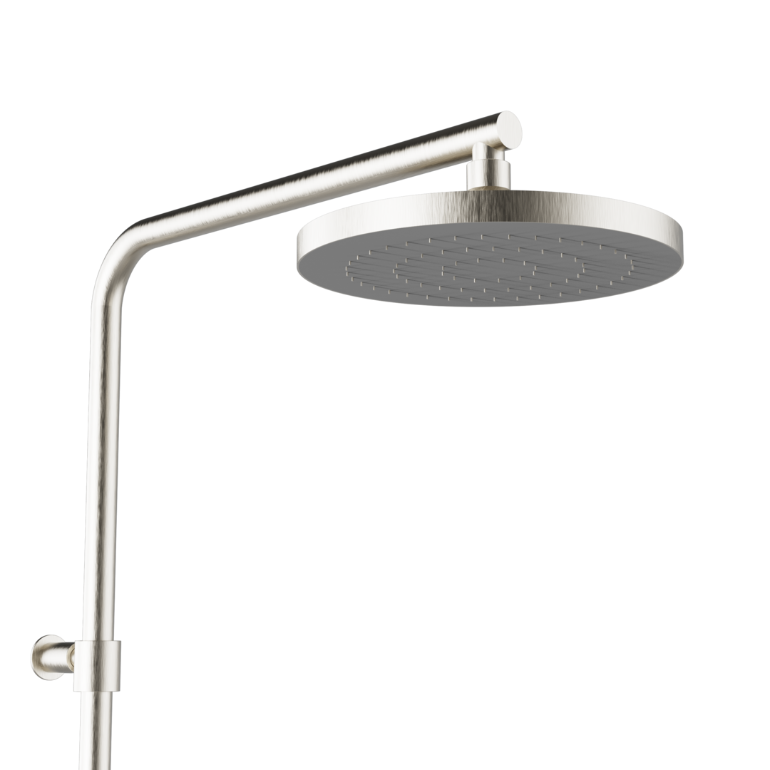 Plieger New Way opbouw regendouche compleet 25cm chroom geborsteld