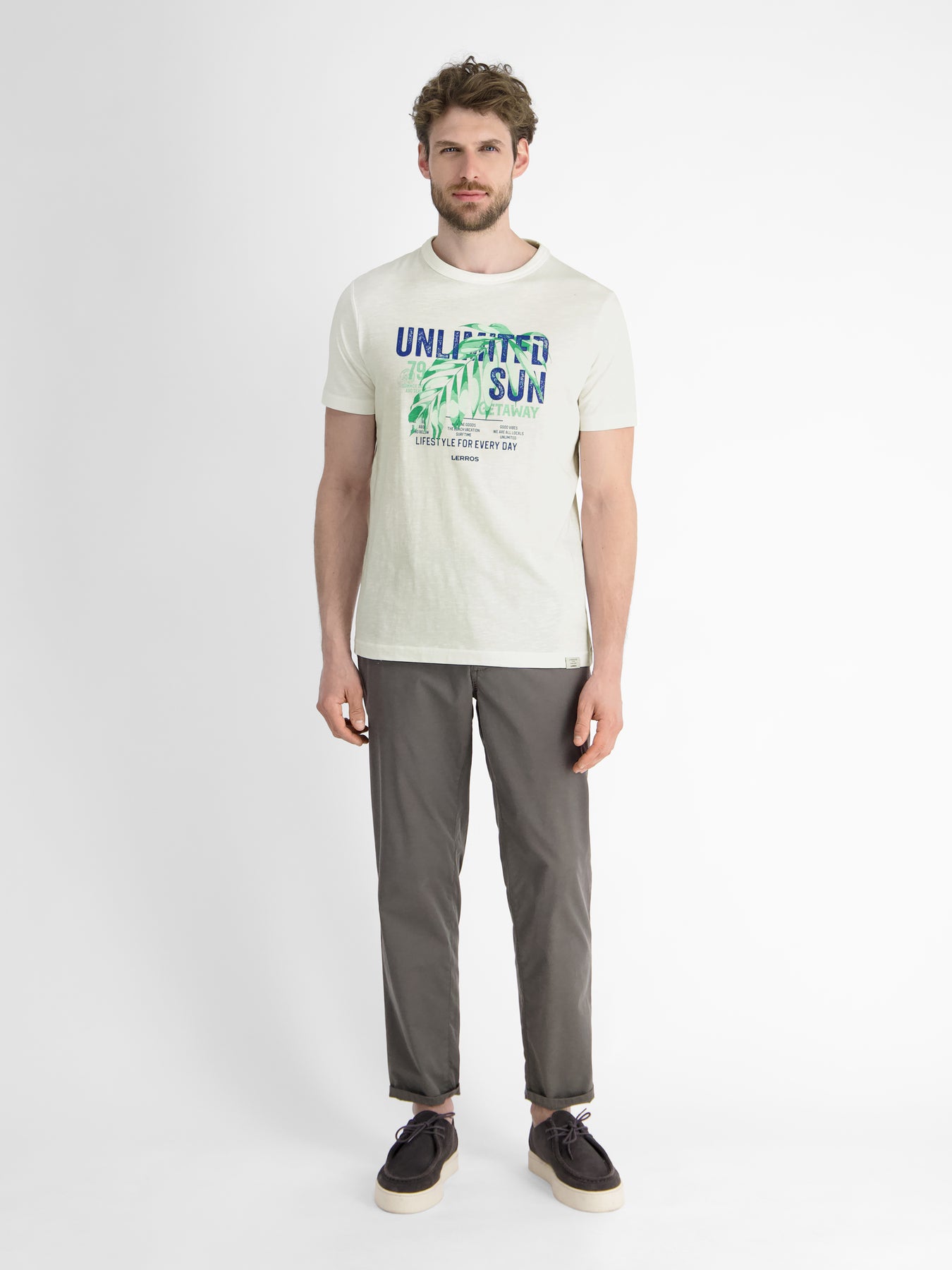 Herren T-Shirt mit Brustprint