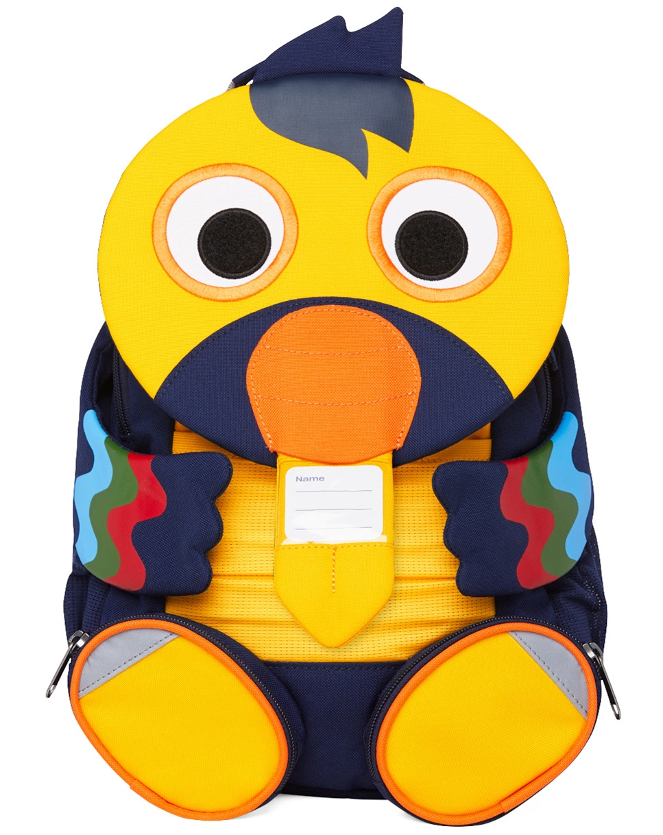 Kinderrucksack GROßER FREUND  TUKAN (20x31x12) in bunt