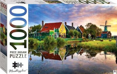 Mindbogglers Puslespill Zaandam Holland 1000 Brikker