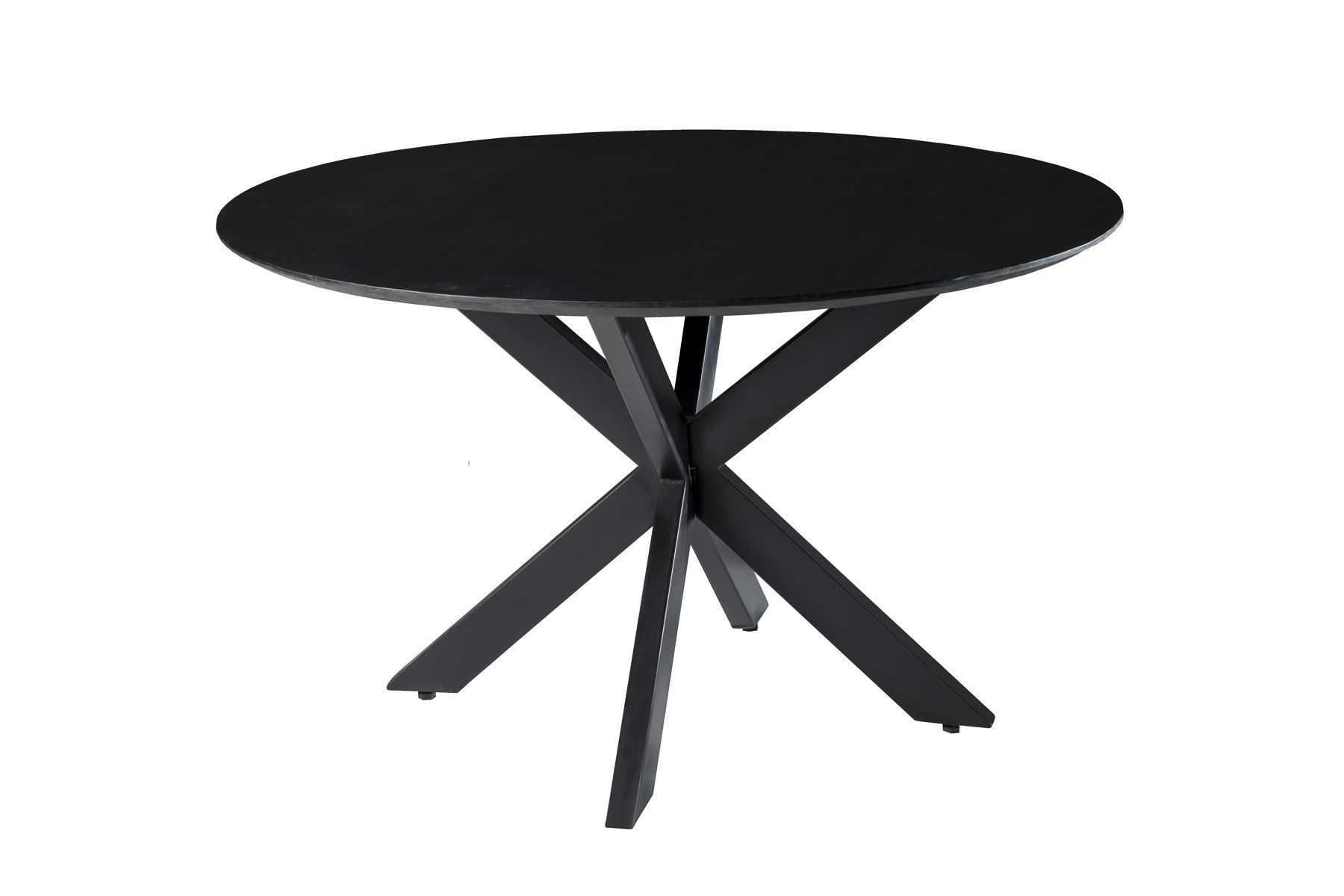 Eettafel rond zwart 130