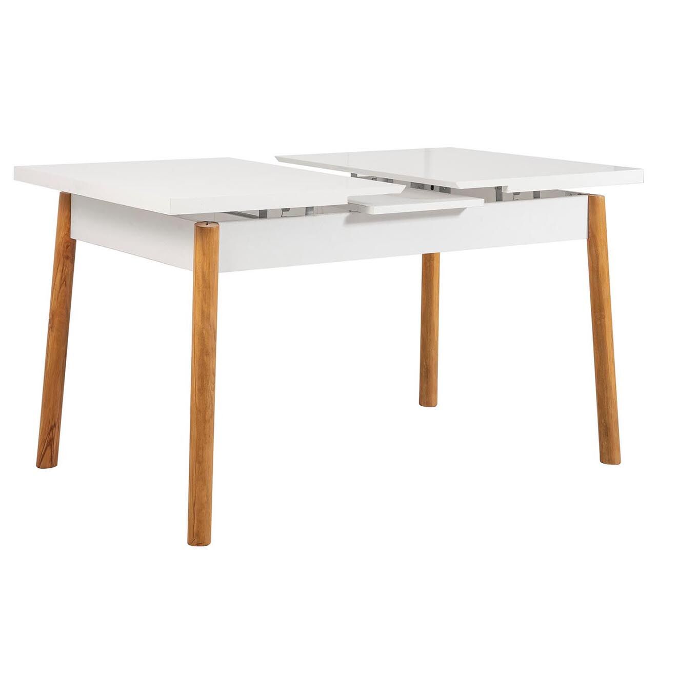 Homitis Ensemble Table + 4 Chaises Santiago 1048 beige/bleu marine